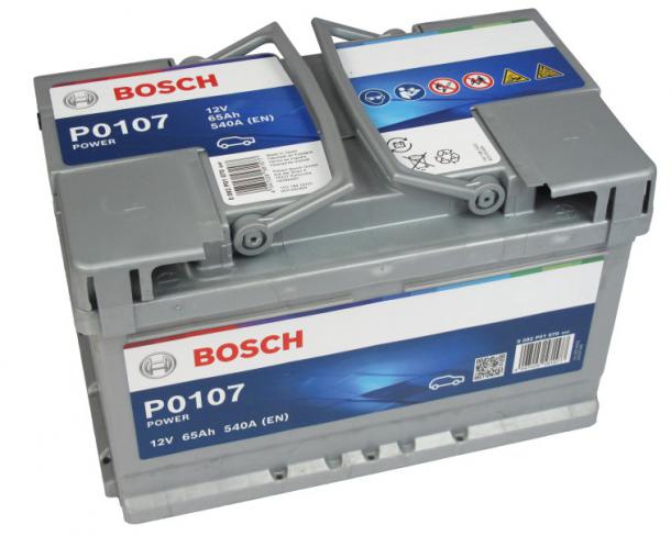 Bosch Power - 12V 65 Ah - autó akkumulátor - jobb+
