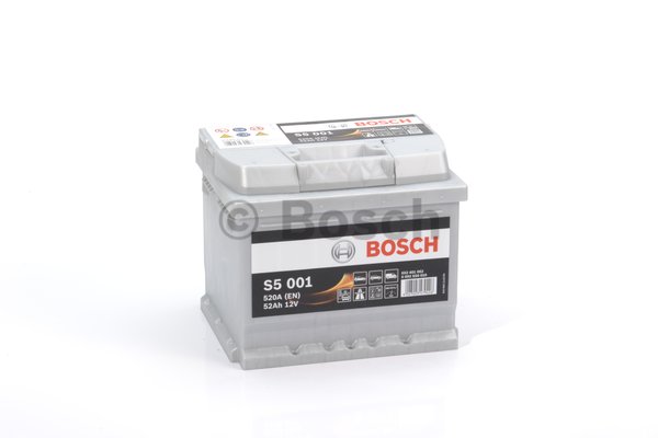 Bosch S5 akkumulátor 12v 52ah jobb+