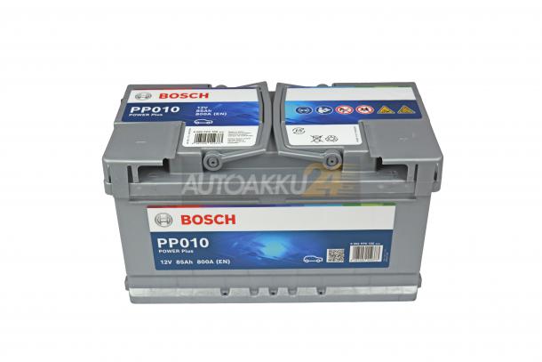 Bosch Power Plus - 12V 85 Ah - autó akkumulátor - jobb+
