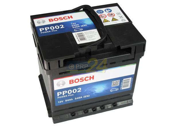 Bosch Power Plus - 12V 54 Ah - autó akkumulátor - jobb+