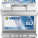 Varta Dynamic SLI - 12v 52ah - autó akkumulátor - jobb+ *alacsony