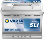 Varta Dynamic SLI - 12v 60ah - autó akkumulátor - jobb+