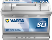 Varta Dynamic SLI - 12v 74ah - autó akkumulátor - jobb+