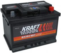 Kraftmann 12V 55Ah jobb+ autó akkumulátor akku