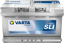 Varta Dynamic SLI - 12v 80ah - autó akkumulátor - jobb+